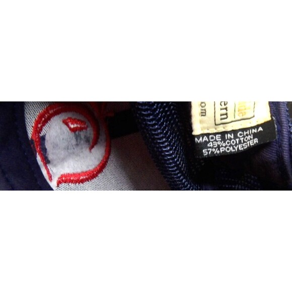 Stay Southern Georgia Baseball Hat Cap Adjustable Trucker Blue Red Peach State - Picture 9 of 9